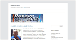 Desktop Screenshot of dawson2000.com